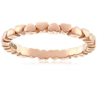 Beneto Anello Gold-Plated Silver Ring with Hearts AGG344-ROSE - Circuito: 51 mm sBE0989-51 Marca, Estándar, Metallo Non prezioso, Nessuna Pietra preziosa