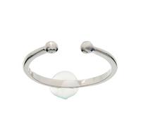 Beneto Anello Minimalist Open Ring Made of AGG470 Silver sBE1222 Marca, Estándar, Metallo Non prezioso, Nessuna Pietra preziosa