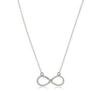 Beneto Collana Silver Infinity Necklace AGS778 / 48 sBE0430 Marca, Estándar, Metallo Non prezioso, Nessuna Pietra preziosa