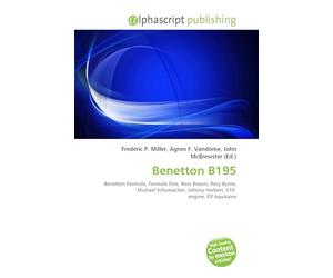 Benetton B195: Benetton Formula, Formula One, Ross Brawn, Rory Byrne, Michael Schumacher, Johnny Herbert, V10 engine, Elf Aquitaine