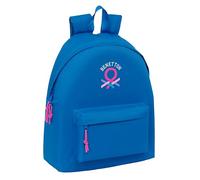 BENETTON BASICS AZULINA - Day Pack per bambini, zaino per bambini, qualità e massima resistenza, comodo e versatile, 33 x 15 x 42 cm