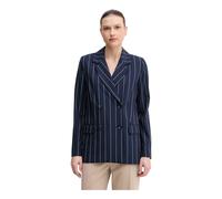 Benetton - Blazer Doppiopetto a Righe - - Jackets - Donna - Blu - L