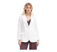 Benetton - Blazer in puro lino - - Jackets - Donna - Bianco - S