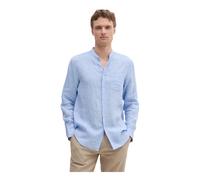 Benetton - Camicia in Lino - - Shirts - Uomo - Blu - M