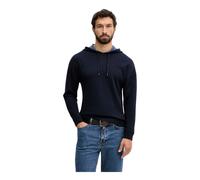 Benetton - Felpa con cappuccio in maglia - - Knitwear - Uomo - Blu - S