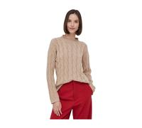 Benetton - Maglieria girocollo - - Knitwear - Donna - Marrone - L
