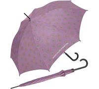 Benetton Ombrello Long Automatik Dots, Love Core Lavender, 102 cm