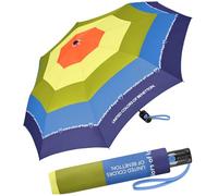 Benetton - Ombrello tascabile Mini automatico a pois, 95 cm