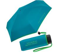 Benetton - Ombrello tascabile ultra mini piatto solido, 88 cm