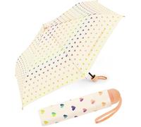 Benetton Super Mini - Ombrello tascabile per bambini con apertura manuale, Multicolore, 88 cm