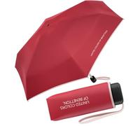 Benetton Ultra Mini Flat Solid - Ombrello tascabile, Rosa (Virtual Pink), 88 cm
