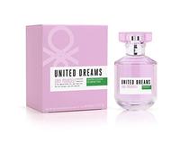 Benetton United Dreams Love Yourself, Eau de Toilette Spray per Donne, Fragranza Floreale Fruttata con Agrumi, Pera, Lampone, Rosa e Gelsomino , 50 ml