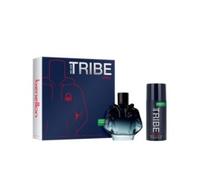 Benetton We Are Tribe Intense Vapo Set 110ml Eau De Parfum Trasparente Uomo