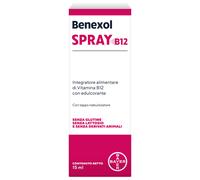 Benexol spray per integrazione di vitamina B12 con edulcorante 15ml