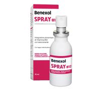 Benexol Spray Integratore di Vitamina B12 ad Alto Dosaggio con Edulcorante, 15ml