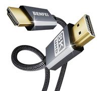 BENFEI 8K Cavo HDMI 2.1 48Gbps 3M, Certificato Velocità Ultra Elevata HDMI® Cavi 8K@60Hz 4K@240Hz/165Hz/144Hz/120Hz HDR10+ ARC eARC HDCP2.3 Dolby Vision VRR compatibile con TV/PS5/PS4/ Xbox-Serie X