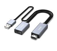 BENFEI Adattatore HDMI a DisplayPort, convertitore HDMI a DisplayPort 4K@60Hz 2K@144Hz 1080P@165Hz, compatibile con scheda grafica PC portatile PS5 Xbox One (360)