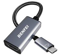 BENFEI Adattatore USB C a HDMI 4K, Adattatore USB Tipo C a HDMI [Compatibile Thunderbolt 3/4] per iPhone 15 Pro/Max MacBook Pro/Air 2023 iPad Pro iMac S23 XPS 17 e altro