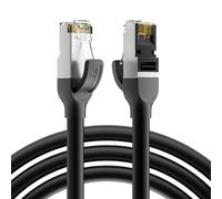 BENFEI Cat 7 Cavo Ethernet 30M, cavo di rete RJ45 ad alta velocità 10 Gbps 600 MHz, rame puro al 100% e schermatura F/FTP. Cavo internet robusto per interno ed esterno, ideale per gaming, PC, PS5