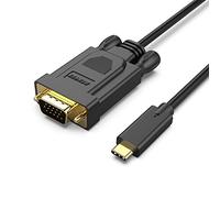 BENFEI Cavo da USB C a VGA da 0,9 metri, cavo USB di tipo C a VGA [compatibile con Thunderbolt 3/4] con iPhone serie 15, MacBook Pro/Air 2023, iPad Pro, iMac, S23, XPS 17, Surface Book 3 e altri