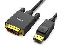 BENFEI Cavo DisplayPort a DVI 3M 1080P@60HZ, Unidirezionale DisplayPort Computer a DVI-D Monitor maschio a maschio placcato in oro per Lenovo Dell HP ASUS e altri marchi