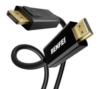 BENFEI Cavo DisplayPort a HDMI 4K 4,5M,Unidirezionale DisplayPort Computer a HDMI Monitor,DP 1.2 a HDMI 1.4 compatibile con HP ThinkPad AMD NVIDIA desktop