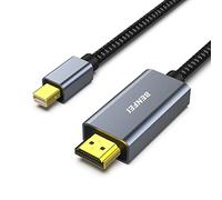 BENFEI Cavo Mini DisplayPort a HDMI 0,9m [4K@30Hz, Scocca in Alluminio, Nylon Intrecciato], Compatibile con MacBook Air/Pro Microsoft Surface Pro/Dock Monitor Proiettore e Altro
