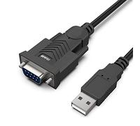 BENFEI Cavo USB a seriale, 1,8m cavo seriale RS-232 maschio (9 pin) DB9, chipset prolifico, Windows 11/10/8.1/8/7, Mac OS X 10.6 e versioni successive