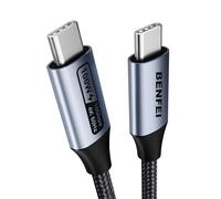 BENFEI Cavo USB C Supporta Video 4K@60Hz,100W 20V/5A PD Ricarica rapida,10Gbps Cavo USB Type C 3.2 Gen2 per iPhone 15 Plus Pro Max MacBook Pro Air iPad Pro Galaxy S24 S23 S22 S21 Ultra (0.9M)