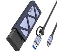 BENFEI M.2 NVME SSD Enclosure, Adattatore USB C (10Gbps) a M e B&M con Protezione da Perdita di Potenza per 10 Secondi
