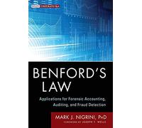 Mark J. Nigrini Benford's Law (Copertina rigida) Wiley Corporate F&A