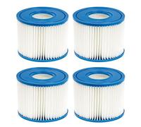 Benfosh 4 cartucce filtranti per piscina tipo S1 compatibili con Intex PureSpa 29001E PureSpa filtro gonfiabile per piscina Catridge