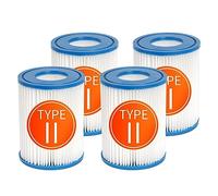Benfosh 4 Pezzi Filtro Compatibili con per Bestway II, vasche idromassaggio sostitutive Filtro Compatibile con la Pompa del Filtro Lay Z Spa