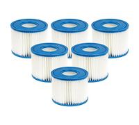 Benfosh 6 cartucce filtranti per piscina tipo S1 compatibili con Intex PureSpa 29001E PureSpa filtro gonfiabile per piscina Catridge
