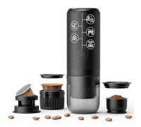 BENFUCHEN Macchina per caffè espresso portatile 3 in 1 senza funzione di riscaldamento, macchina per caffè espresso elettrica con ricarica di tipo C, mini caffettiera da 17 bar per N ESPRESSO