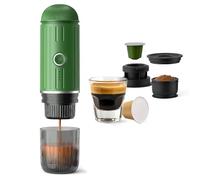 BENFUCHEN Macchina per caffè espresso portatile da viaggio, ricarica USB-C, macchina per caffè espresso elettrica autoriscaldante, mini caffettiera da 19 bar, per campeggio ed escursionismo, per caffè