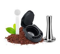 BENFUCHEN Porta Cialde Riutilizzabili Caffè Dolce Gusto Porta Cialde Caffè Ricaricabili Compatibile per Dolce Gusto Piccolo XS Genis S, con un pressino per il caffè