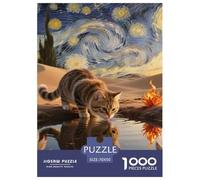 Bengal 1000 Pieces Jigsaw Puzzle Creative Pet Cats for Adults from 14 Years Educational Gift for Children Jigsaw Games 70x50cm/1000pcs