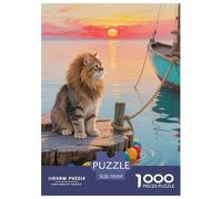Bengal 1000 Pieces Jigsaw Puzzle Creative Pet Cats for Adults from 14 Years Gift Jigsaw Games 70x50cm/1000pcs