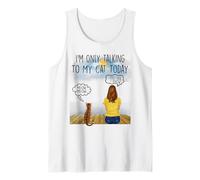 Bengal Cat I'm Only Talking To My Cat Today Cats Lovers Canotta