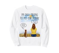 Bengal Cat I'm Only Talking To My Cat Today Cats Lovers Felpa