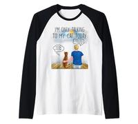 Bengal Cat I'm Only Talking To My Cat Today Cats Lovers Maglia con Maniche Raglan