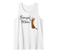 Bengal Cat Mom I Mama Family Pet Friend for Men Women Canotta