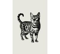 Bengal Cat Planner: Chic and Practical Undated Pages for Tasks, Reflections, and Priorities Featuring a Bengal Cat Design
