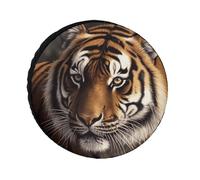 Bengal Tiger - Copertura universale impermeabile per pneumatici di rimorchio, copertura per ruota di traino personalizzata, per rimorchi, camion, roulotte, SUV da 24 a 36 pollici (adatta per ruote da