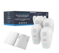 BENGUOO Ultrasuoni per Topi 4 Pezzi, Dissuasori per Topi Portatile Repellente Zanzare Anti Insetti, Ultrasonic Pest Repeller Antizanzare da Interno Dissuasore per Blatte Mosche per Casa Ufficio