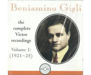 Beniamino Gigli - Cpte.Victor Recs.1921