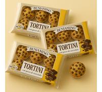 Beniamino Tortino Merendine Assortite 200g-250g Merenda Gusti Limone, Crema Latte, Yogurt, Gocce di Cioccolato, Albicocca, Crema Nocciola Confezione da 3 o 6 Pezzi (3, Con Goccie Di Cioccolato 200gr)