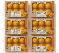 Beniamino Tortino Merendine Assortite 200g-250g Merenda Gusti Limone, Crema Latte, Yogurt, Gocce di Cioccolato, Albicocca, Crema Nocciola Confezione da 3 o 6 Pezzi (6, Albicocca 250)