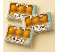 Beniamino Tortino Merendine Assortite 200g-250g Merenda Gusti Limone, Crema Latte, Yogurt, Gocce di Cioccolato, Albicocca, Crema Nocciola Confezione da 3 o 6 Pezzi (3, Yogurt 216gr)